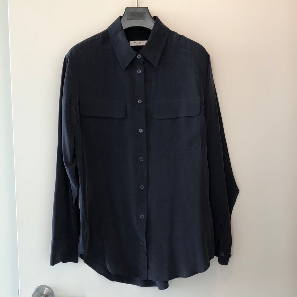 silk blouse